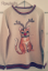 Снимка на Crazy Xmas Cat  Sweatshirt