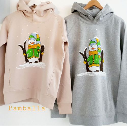 Снимка на Snowman grey hoodie