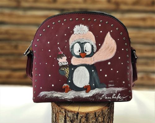 Снимка на Penguin  bag burgundy