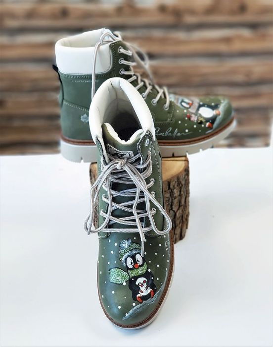 Снимка на Penguin  boots green