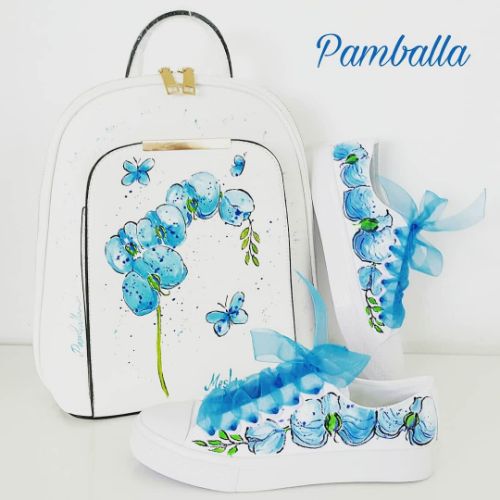 Снимка на Blue orchid sneakers