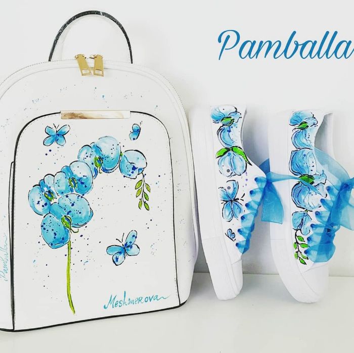 Снимка на Blue orchid sneakers