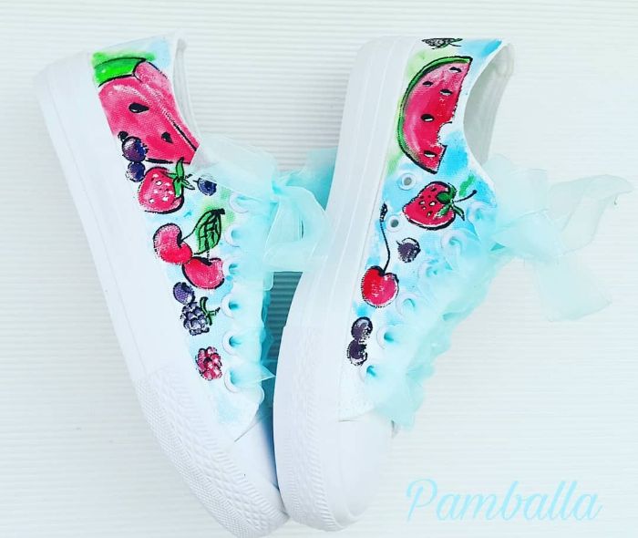 Снимка на Watermelon and fruits sneakers