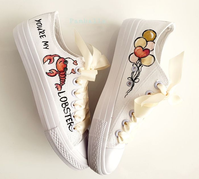 Снимка на You are my lobster wedding sneakers