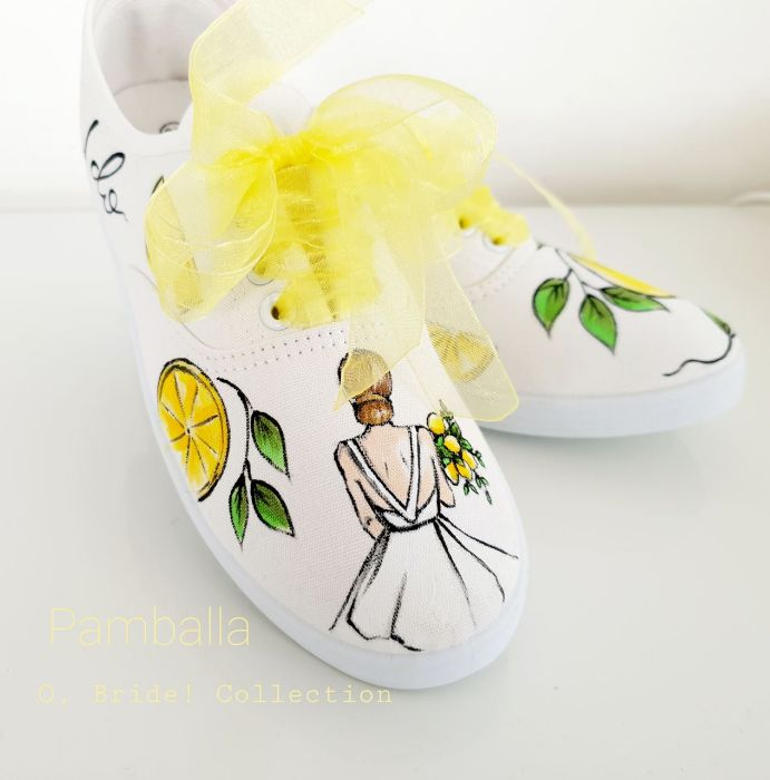 Снимка на I do wedding sneakers