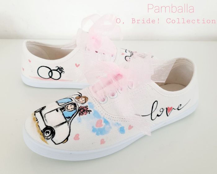 Снимка на Love wedding sneakers