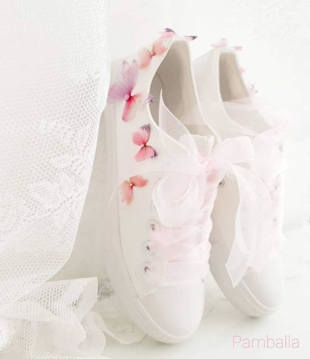 Снимка на Pink Butterfly sneakers