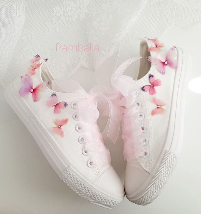 Снимка на Pink Butterfly sneakers