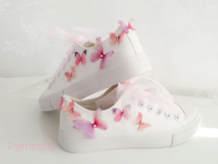 Снимка на Pink Butterfly sneakers