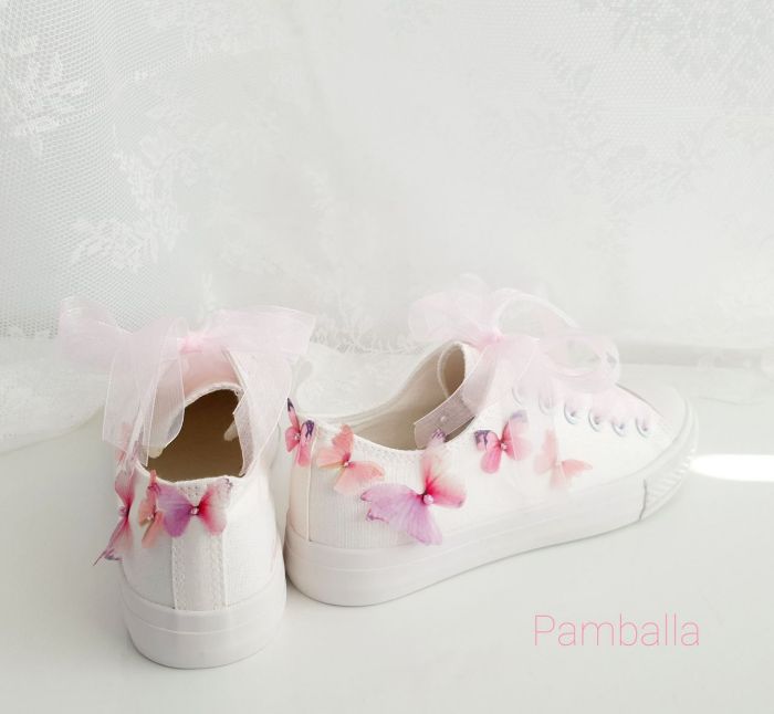 Снимка на Pink Butterfly sneakers