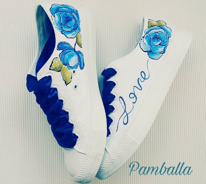 Снимка на Blue Love sneakers