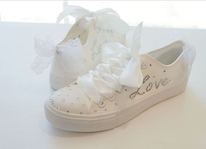Снимка на Love wedding sneakers