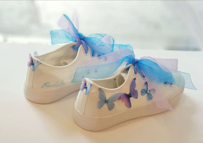 Снимка на Blue - Violet Butterflies sneakers