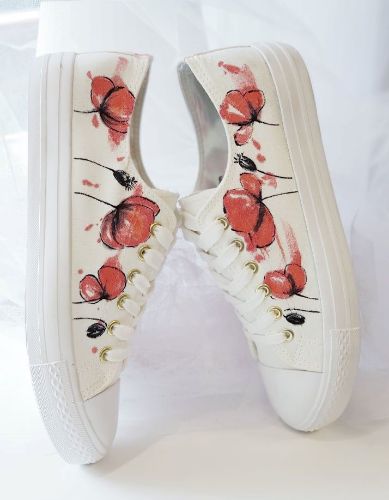 Снимка на Pastel Poppies sneakers