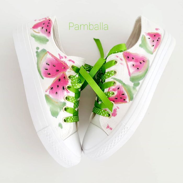 Снимка на Summer Watermelon sneakers