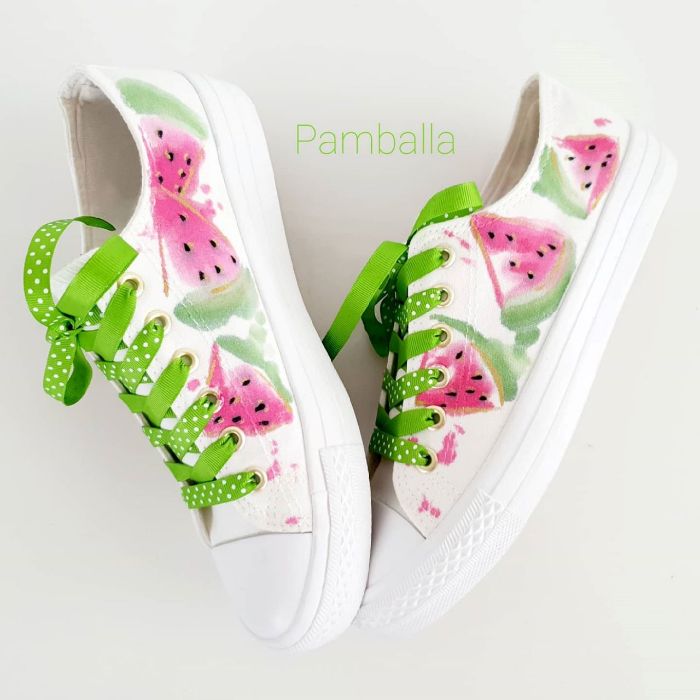 Снимка на Summer Watermelon sneakers