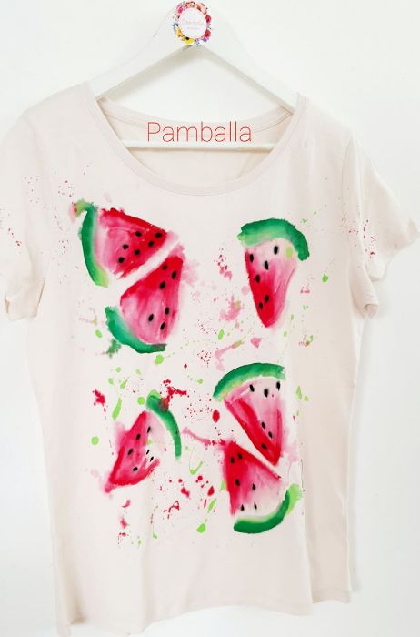 Снимка на Watermelon Ecru T - shirt