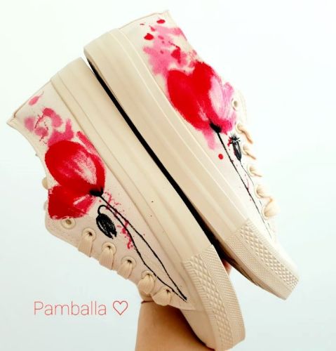 Снимка на Poppies ecru sneakers