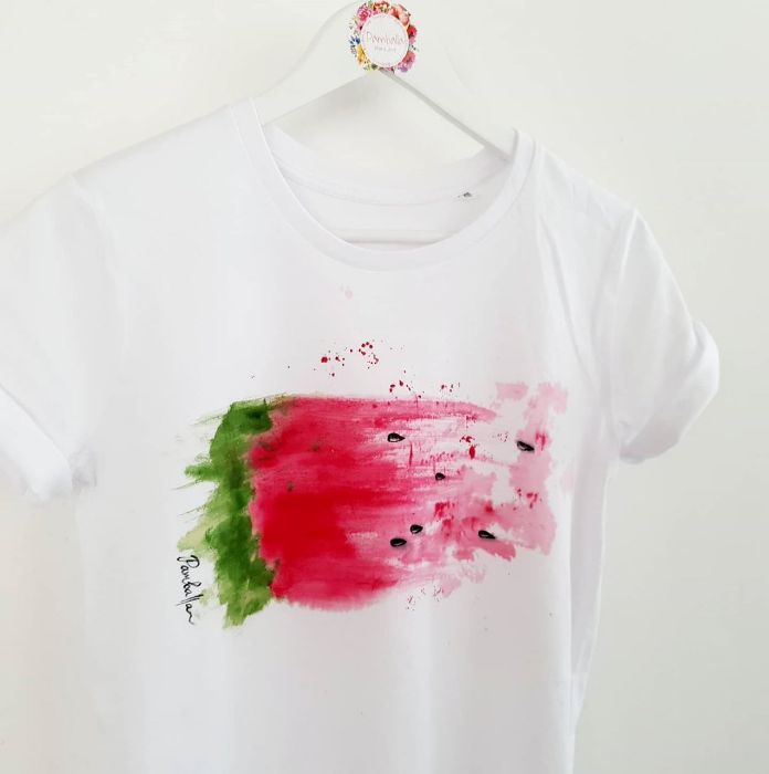 Снимка на Watercolor Watermelon  T - shirt