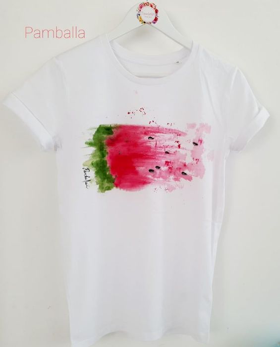 Снимка на Watercolor Watermelon  T - shirt