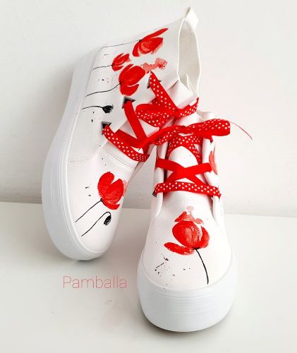 Снимка на Poppies High Ankle sneakers