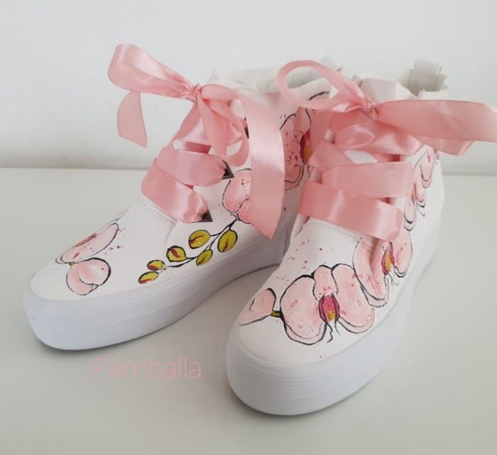 Снимка на Orchid High Ankle sneakers