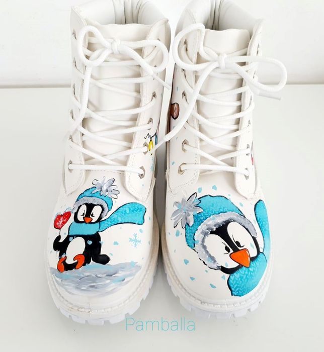 Снимка на Penguin white boots