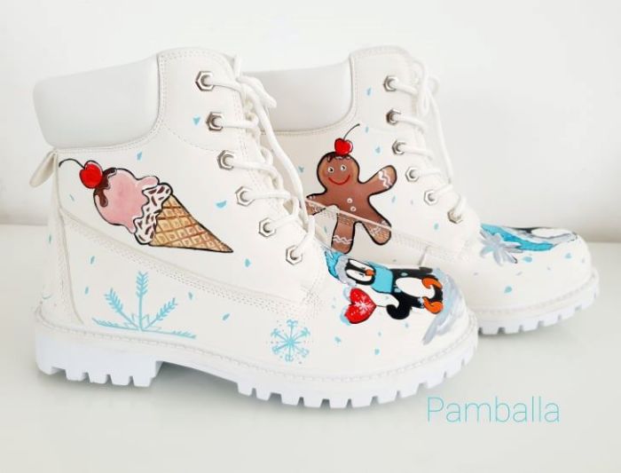 Снимка на Penguin white boots