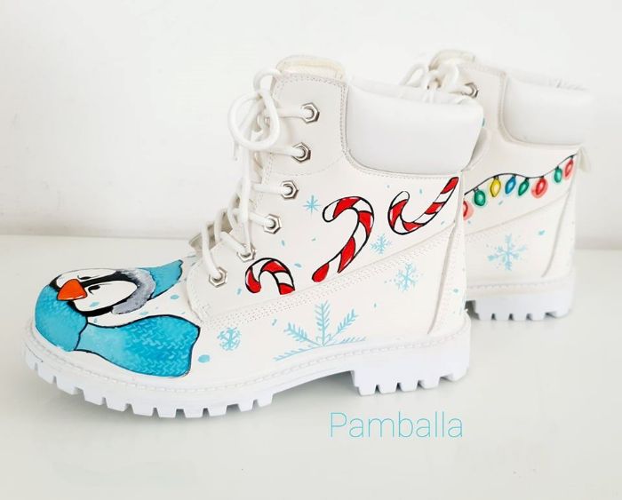 Снимка на Penguin white boots