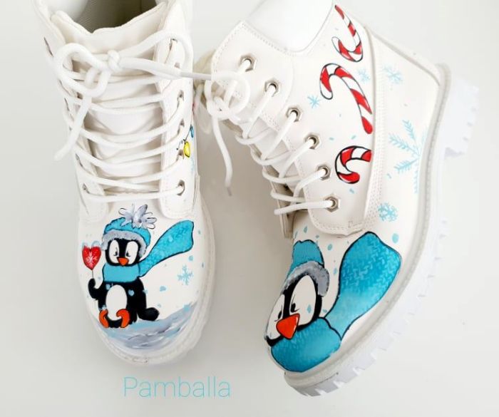 Снимка на Penguin white boots