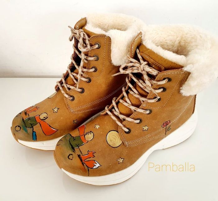 Снимка на Little Prince caramel  boots