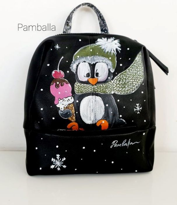 Снимка на Penguin & Ice Cream backpack 