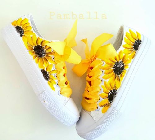 Снимка на Sunflowers sneakers