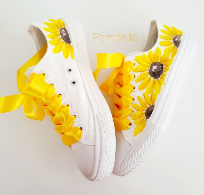 Снимка на Sunflowers sneakers