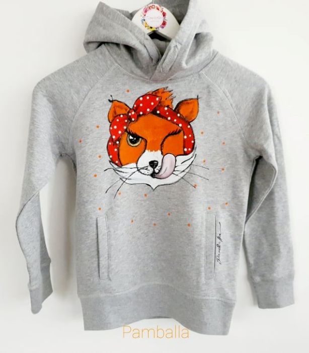 Снимка на Pin - Up Foxy kids hoodie
