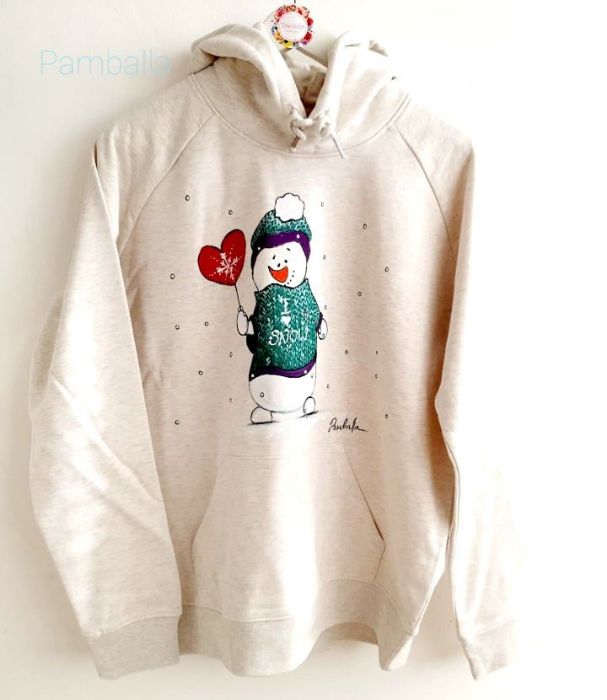 Снимка на Snowman lollipop hoodie 