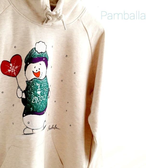 Снимка на Snowman lollipop hoodie 