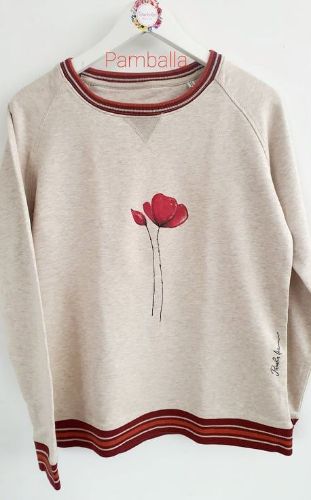 Снимка на Delicate Poppy Sweatshirt