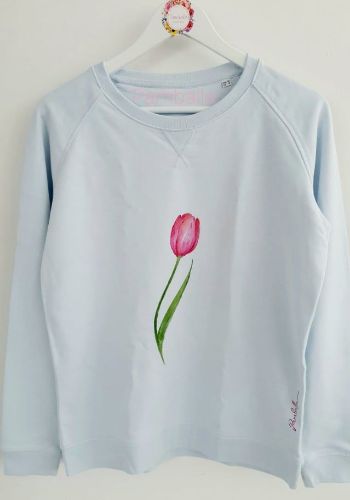 Снимка на Tulip  Blue  Sweatshirt