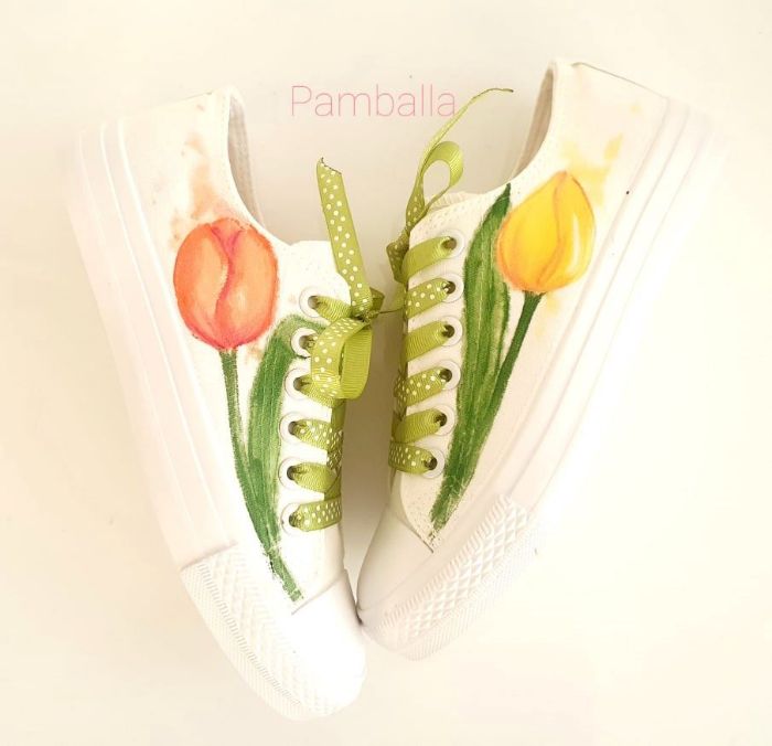 Снимка на Spring Tulips sneakers