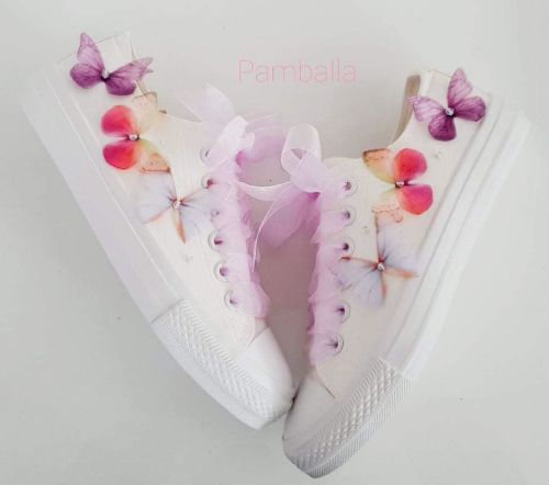 Снимка на Pink Butterfly sneakers