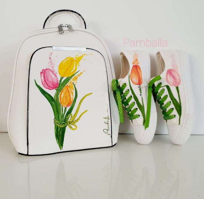 Снимка на Spring Tulips backpack 