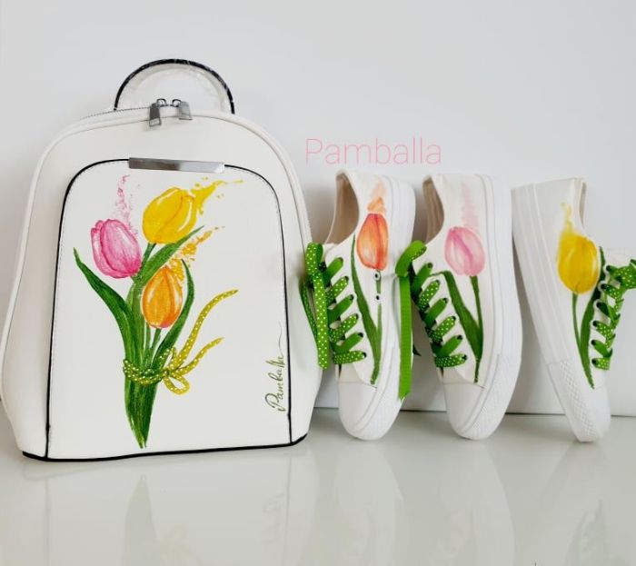 Снимка на Spring Tulips backpack 