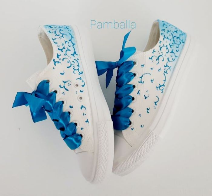 Снимка на Delicate Blue sneakers