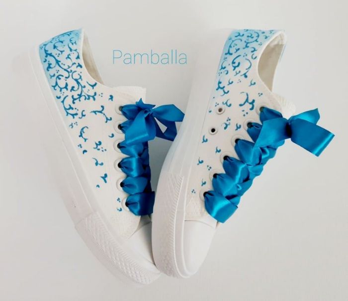 Снимка на Delicate Blue sneakers