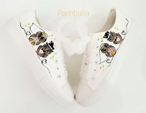 Снимка на Love Owls wedding sneakers