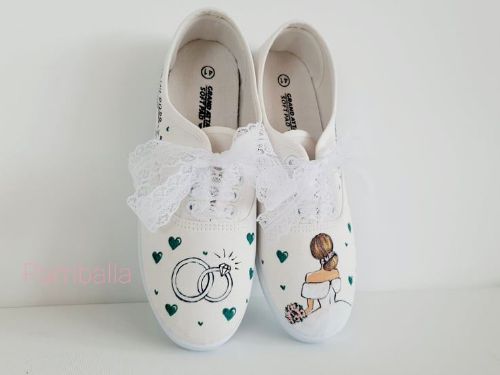 Снимка на  Wedding Rings wedding sneakers