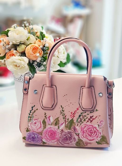 Снимка на Spring Flowers Pink bag 