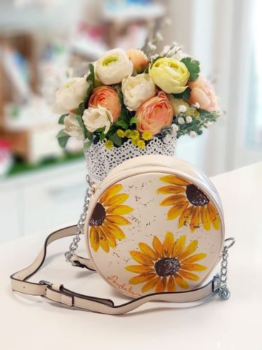 Снимка на Sunflower Rounded Ecru bag