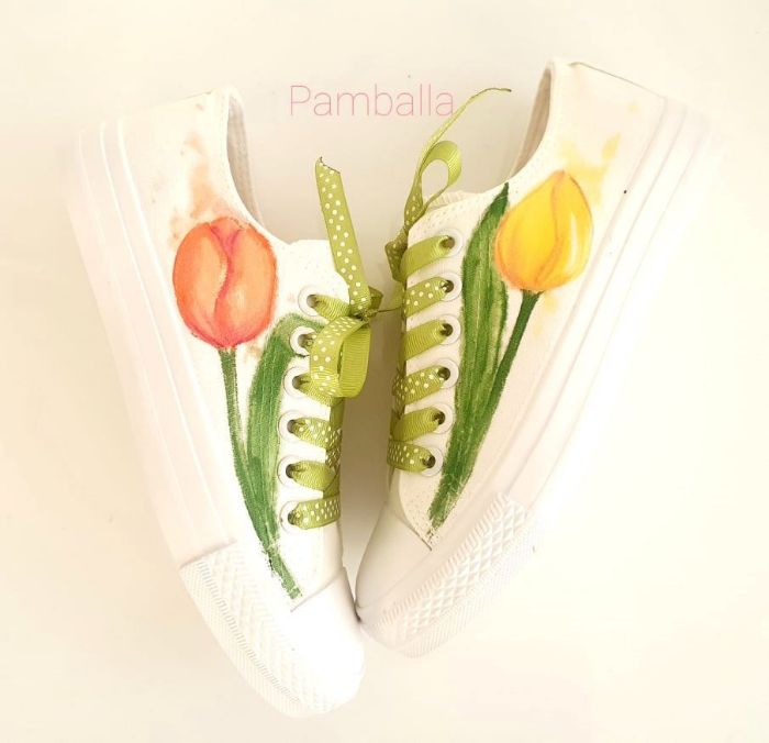 Снимка на Spring Tulips sneakers